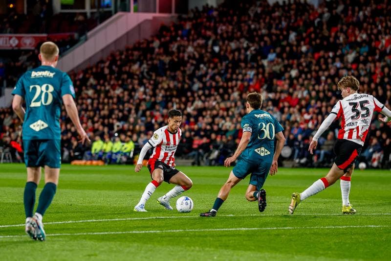 Football. Eredivisie. PSV - PEC Zwolle. 23.04.2026