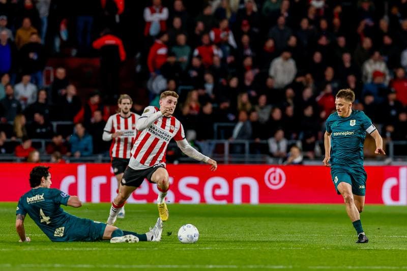 Football. Eredivisie. PSV - PEC Zwolle. 23.04.2026