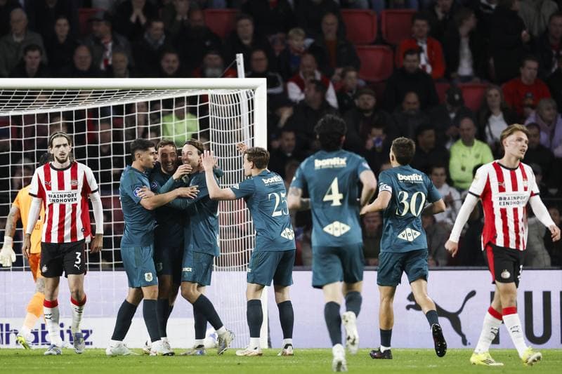 Football. Eredivisie. PSV - PEC Zwolle. 23.04.2026