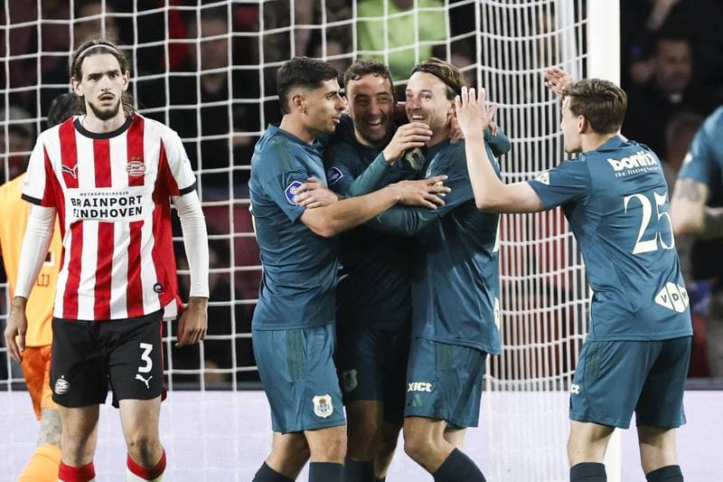 Football. Eredivisie. PSV - PEC Zwolle. 23.04.2026