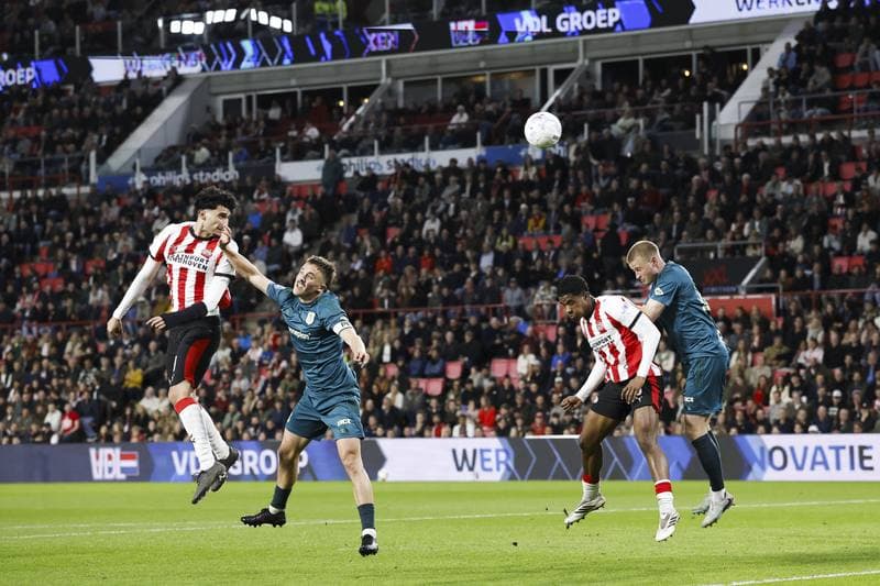 Football. Eredivisie. PSV - PEC Zwolle. 23.04.2026