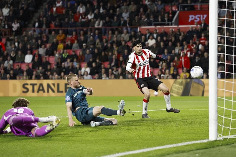 Football. Eredivisie. PSV - PEC Zwolle. 23.04.2026