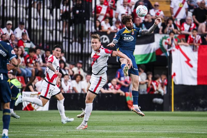 Football. La Liga. Rayo Vallecano - Espanyol. 23.04.2026