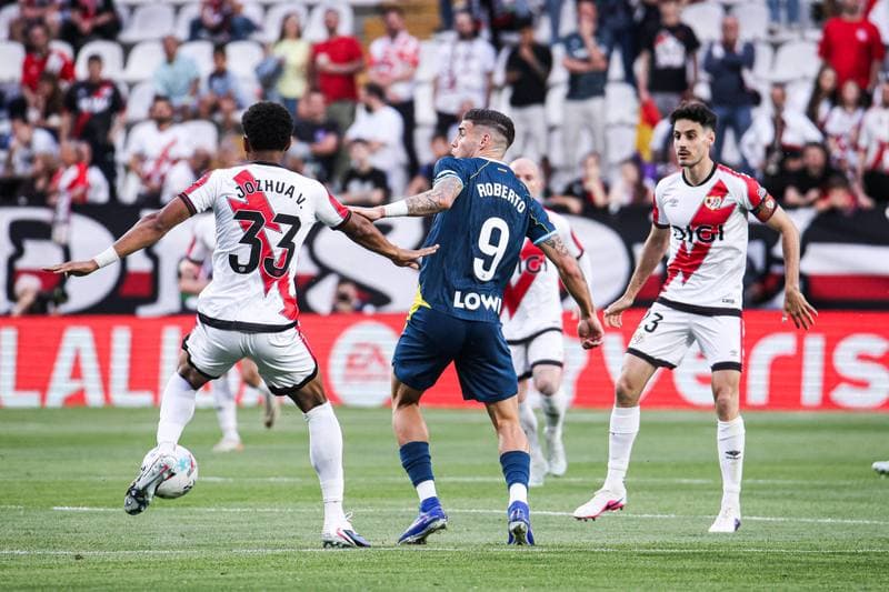 Football. La Liga. Rayo Vallecano - Espanyol. 23.04.2026