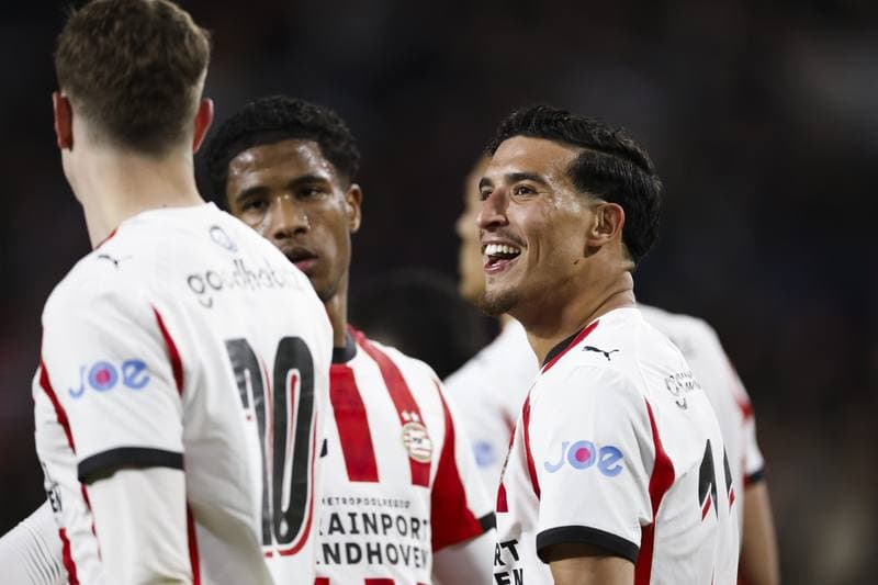 Football. Eredivisie. PSV - PEC Zwolle. 23.04.2026