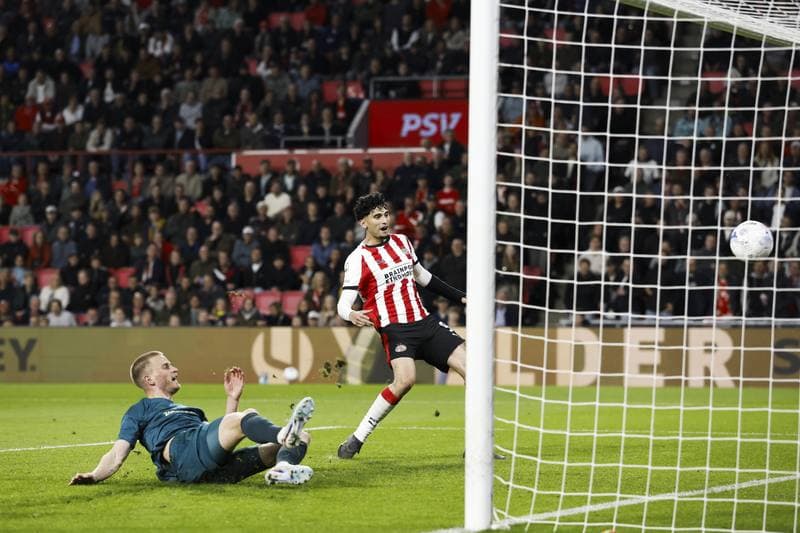 Football. Eredivisie. PSV - PEC Zwolle. 23.04.2026