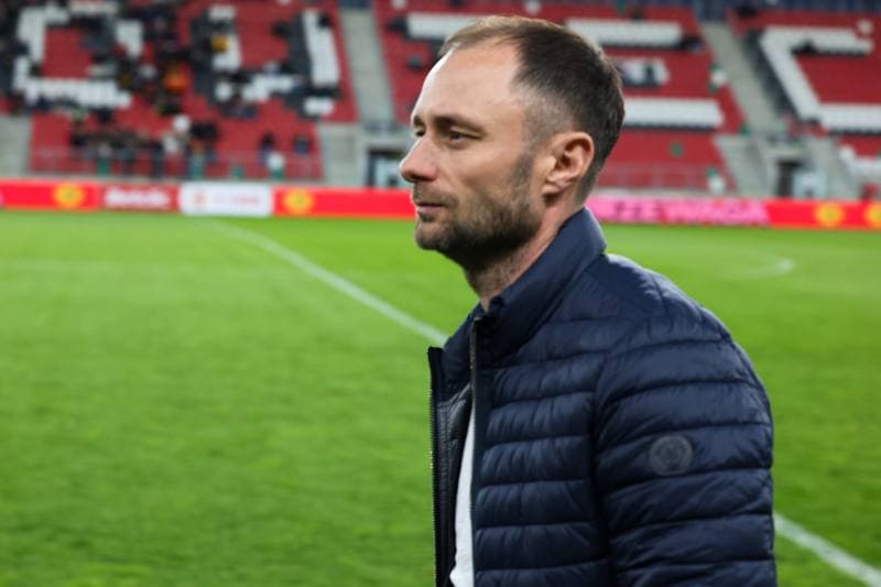 Football. Betclic 1 Liga. Wieczysta Krakow - Polonia Bytom. 23.04.2026