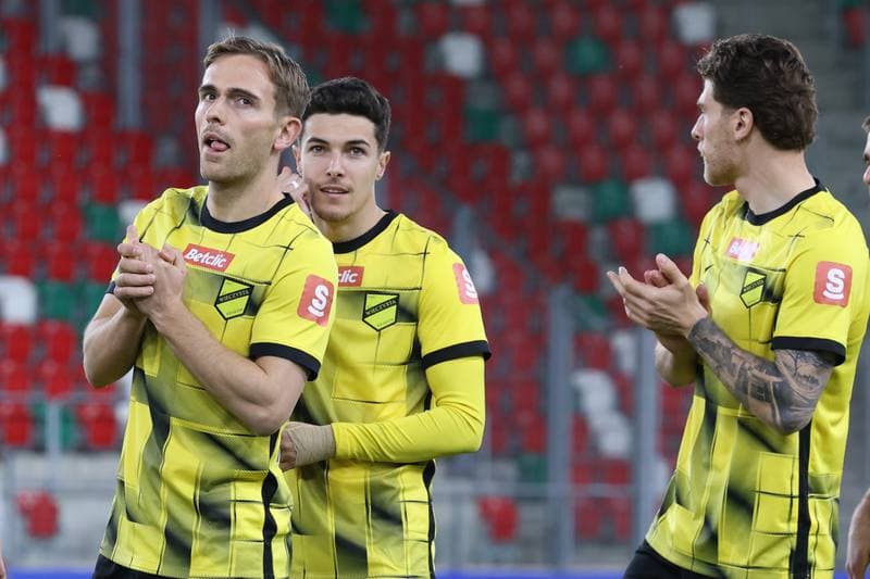 Football. Betclic 1 Liga. Wieczysta Krakow - Polonia Bytom. 23.04.2026