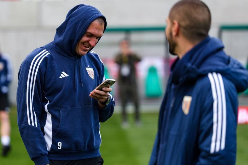 Football. Betclic 1 Liga. Wieczysta Krakow - Polonia Bytom. 23.04.2026