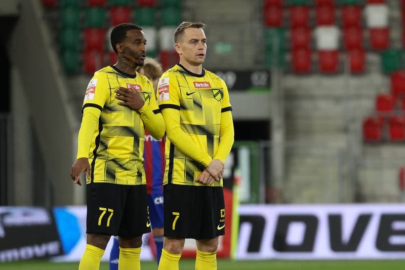 Football. Betclic 1 Liga. Wieczysta Krakow - Polonia Bytom. 23.04.2026