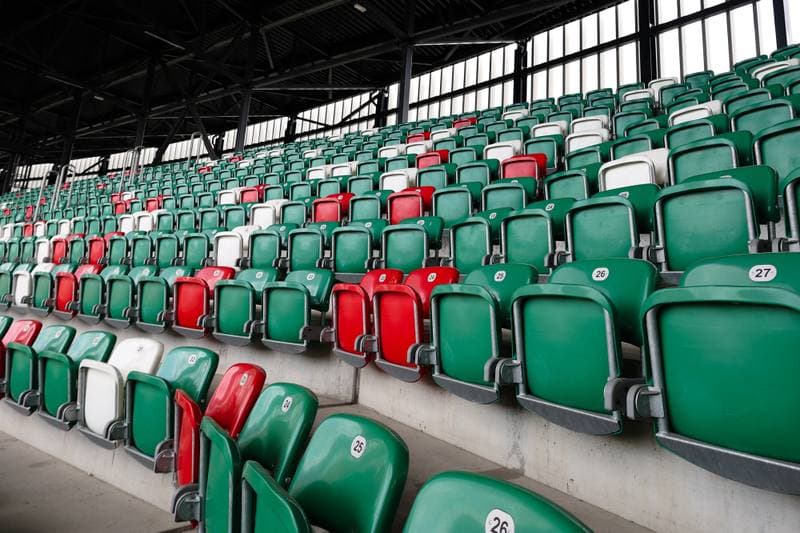 Football. Betclic 1 Liga. Wieczysta Krakow - Polonia Bytom. 23.04.2026