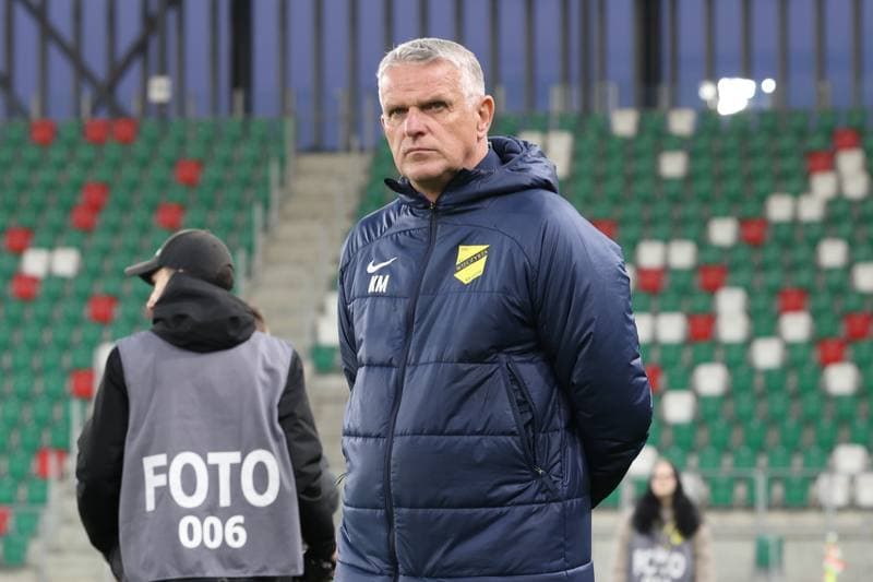 Football. Betclic 1 Liga. Wieczysta Krakow - Polonia Bytom. 23.04.2026