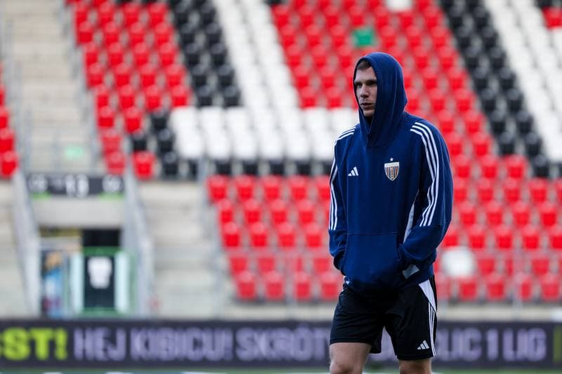 Football. Betclic 1 Liga. Wieczysta Krakow - Polonia Bytom. 23.04.2026
