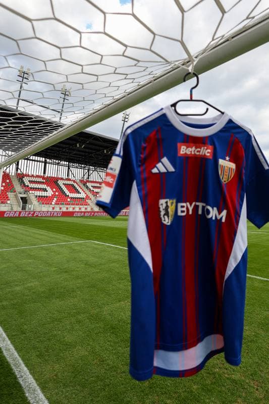 Football. Betclic 1 Liga. Wieczysta Krakow - Polonia Bytom. 23.04.2026