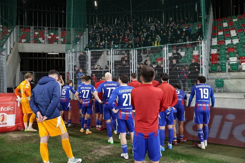 Football. Betclic 1 Liga. Wieczysta Krakow - Polonia Bytom. 23.04.2026