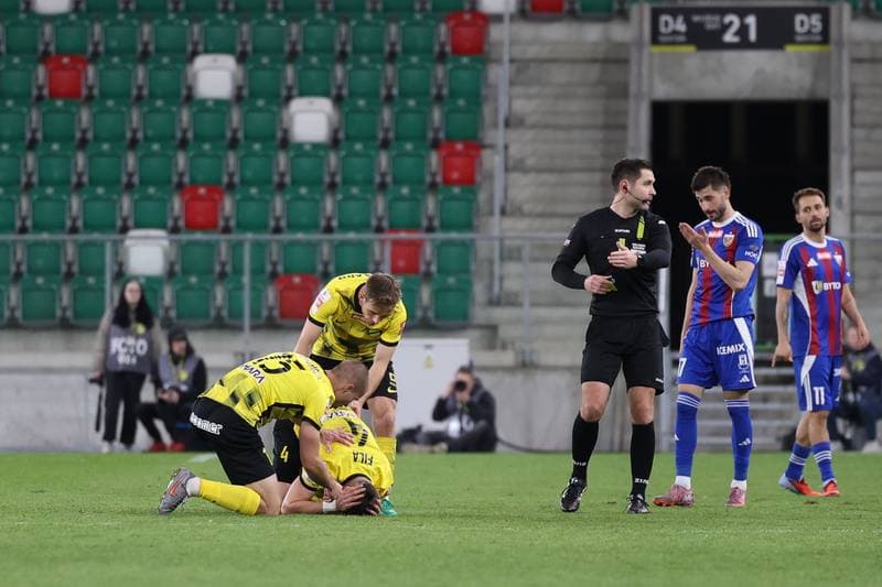 Football. Betclic 1 Liga. Wieczysta Krakow - Polonia Bytom. 23.04.2026