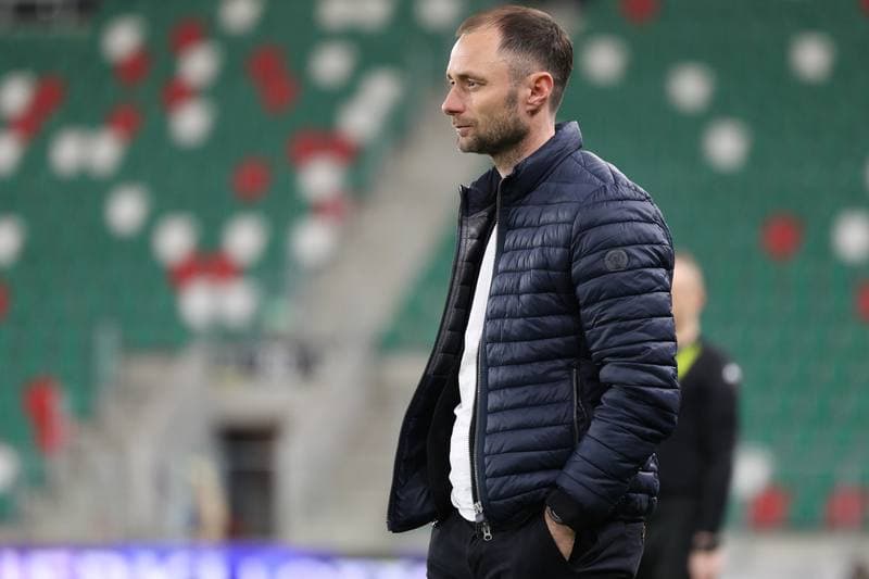 Football. Betclic 1 Liga. Wieczysta Krakow - Polonia Bytom. 23.04.2026