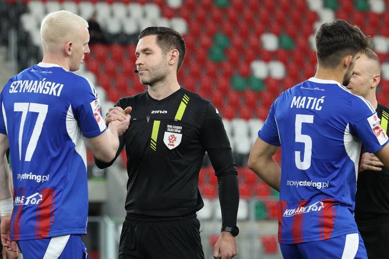 Football. Betclic 1 Liga. Wieczysta Krakow - Polonia Bytom. 23.04.2026