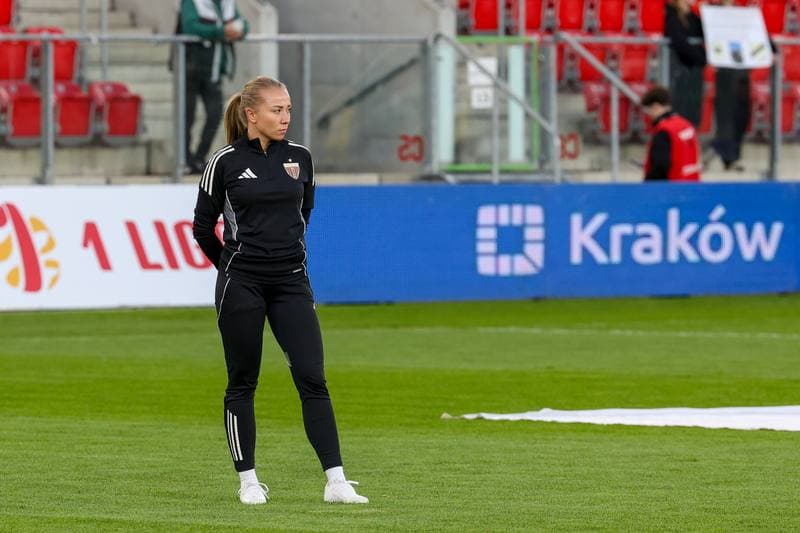 Football. Betclic 1 Liga. Wieczysta Krakow - Polonia Bytom. 23.04.2026
