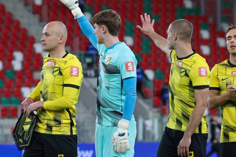 Football. Betclic 1 Liga. Wieczysta Krakow - Polonia Bytom. 23.04.2026