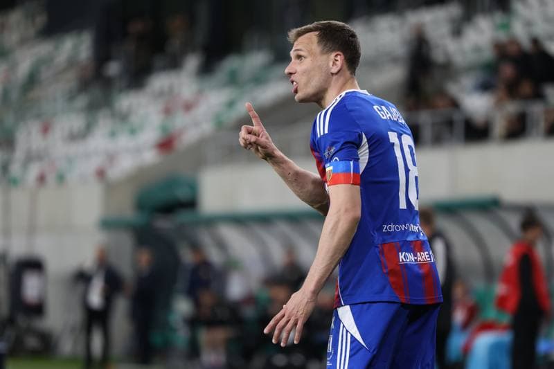 Football. Betclic 1 Liga. Wieczysta Krakow - Polonia Bytom. 23.04.2026