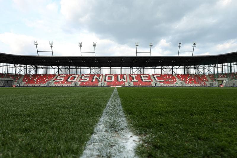 Football. Betclic 1 Liga. Wieczysta Krakow - Polonia Bytom. 23.04.2026