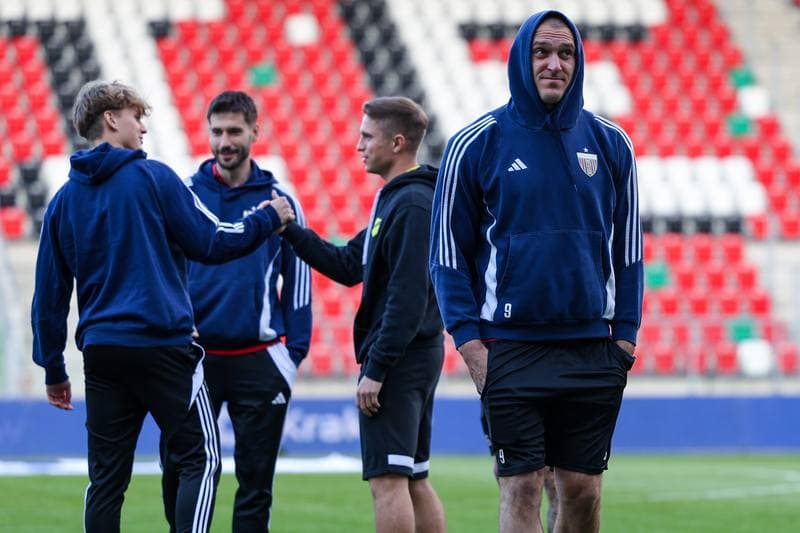 Football. Betclic 1 Liga. Wieczysta Krakow - Polonia Bytom. 23.04.2026