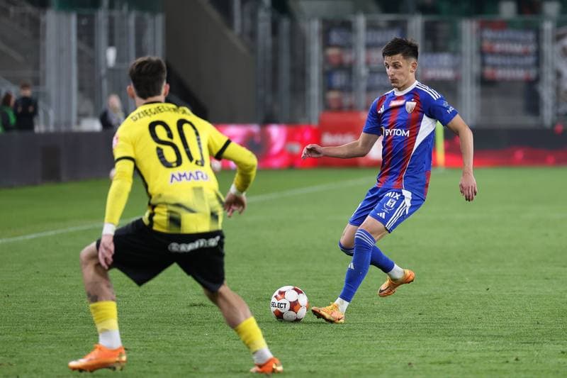 Football. Betclic 1 Liga. Wieczysta Krakow - Polonia Bytom. 23.04.2026