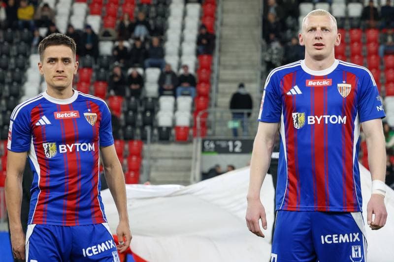 Football. Betclic 1 Liga. Wieczysta Krakow - Polonia Bytom. 23.04.2026