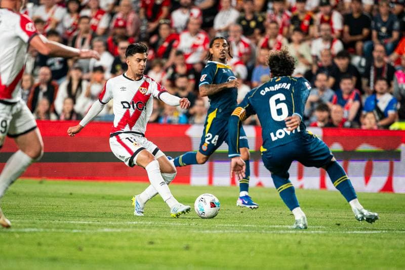 Football. La Liga. Rayo Vallecano - RCD Espanyol. 23.04.2026