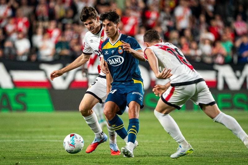 Football. La Liga. Rayo Vallecano - RCD Espanyol. 23.04.2026
