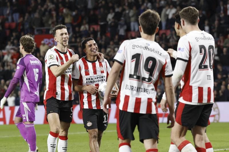 Football. Eredivisie. PSV - PEC Zwolle. 23.04.2026