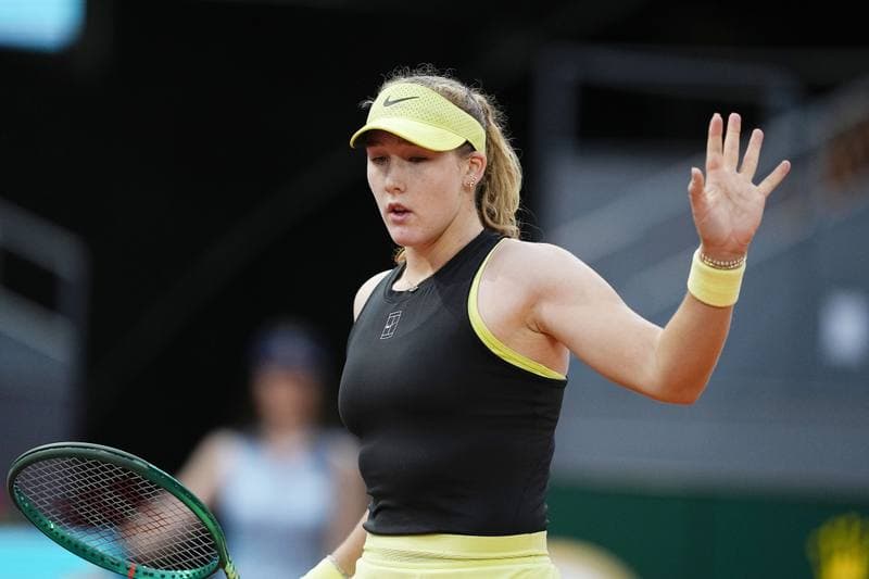 Tennis. Mutua Madrid Open. Peyton Stearns - Aryna Sabalenka. 23.04.2026