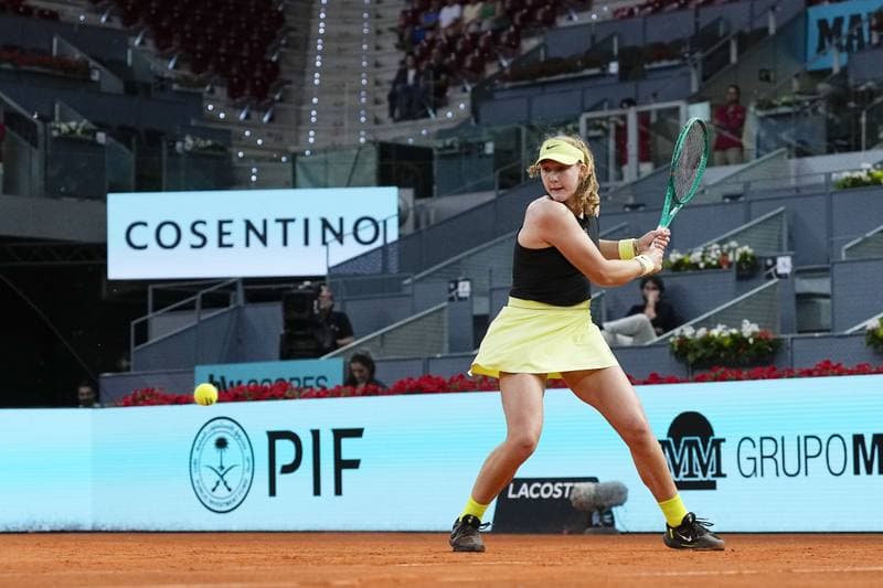 Tennis. Mutua Madrid Open. Peyton Stearns - Aryna Sabalenka. 23.04.2026