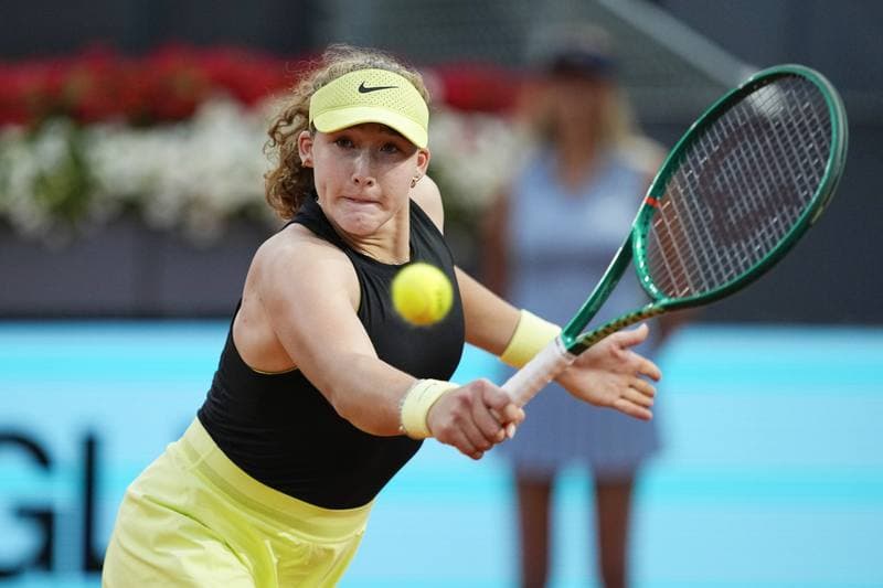 Tennis. Mutua Madrid Open. Peyton Stearns - Aryna Sabalenka. 23.04.2026