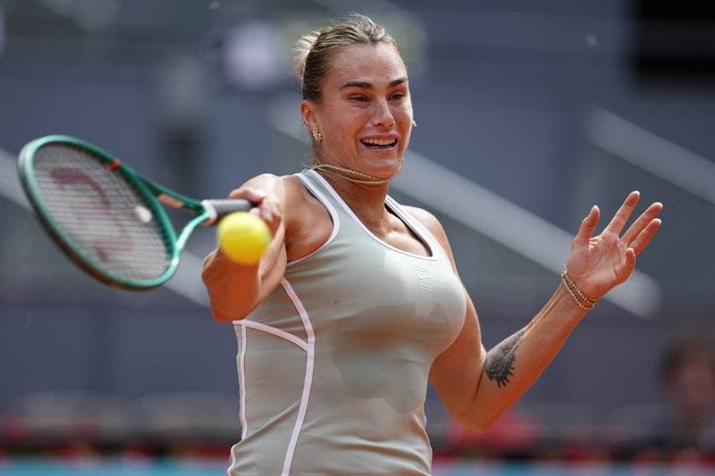 Tennis. Mutua Madrid Open. Peyton Stearns - Aryna Sabalenka. 23.04.2026