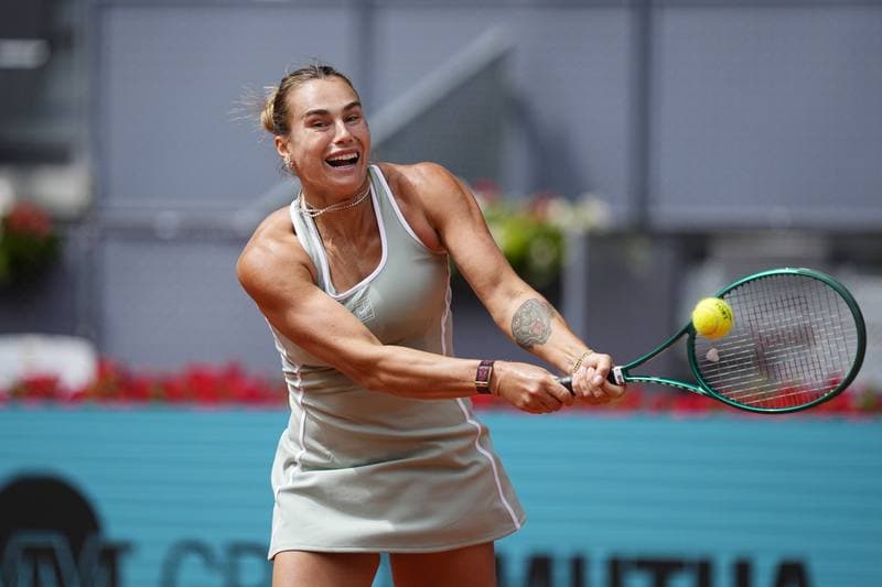 Tennis. Mutua Madrid Open. Peyton Stearns - Aryna Sabalenka. 23.04.2026