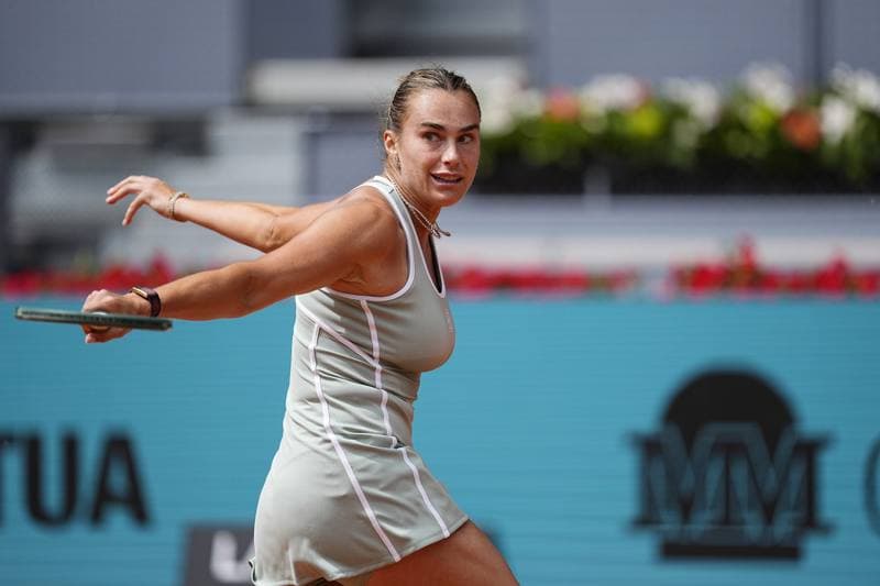 Tennis. Mutua Madrid Open. Peyton Stearns - Aryna Sabalenka. 23.04.2026