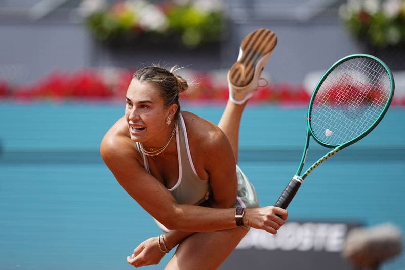 Tennis. Mutua Madrid Open. Peyton Stearns - Aryna Sabalenka. 23.04.2026