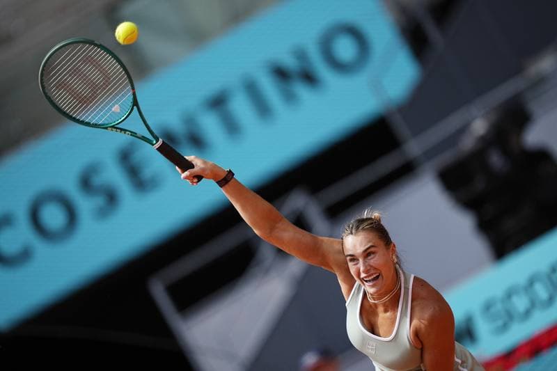 Tennis. Mutua Madrid Open. Peyton Stearns - Aryna Sabalenka. 23.04.2026