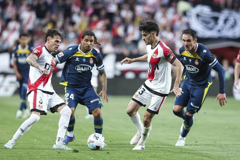 Football. La Liga. Rayo Vallecano - RCD Espanyol. 23.04.2026