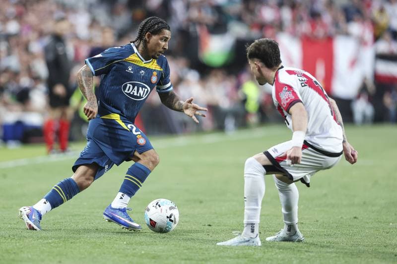 Football. La Liga. Rayo Vallecano - RCD Espanyol. 23.04.2026