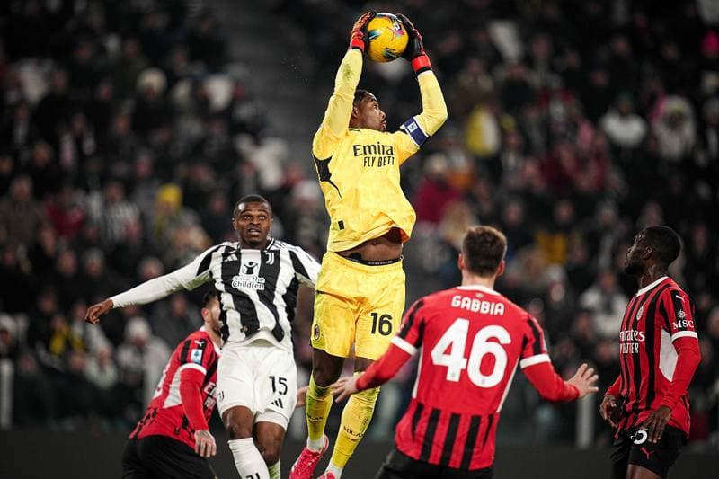 Football. Serie A. Juventus - AC Milan. 18.01.2024