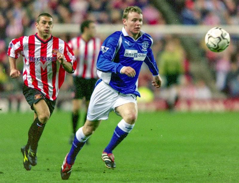 Football. Premier League. Sunderland - Everton. 04.12.2000