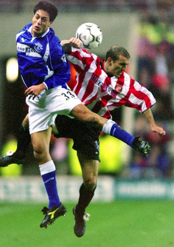 Football. Premier League. Sunderland - Everton. 04.12.2000