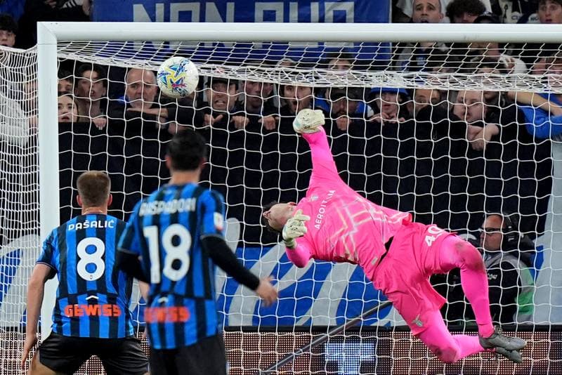 Football. Coppa Italia. Atalanta - Lazio. 22.04.2026