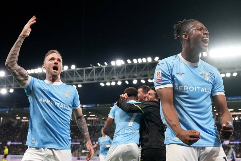 Football. Coppa Italia. Atalanta - Lazio. 22.04.2026