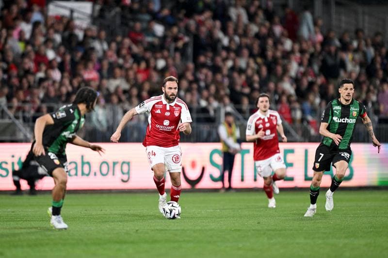 Football. Ligue 1. Stade Brestois 29 - RC Lens. 24.04.2026