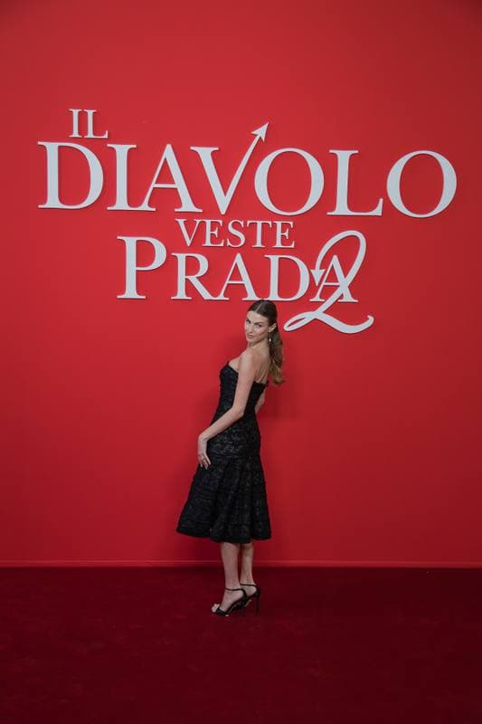Brenda Asnicar. Photocall. Milan. 23.04.2026