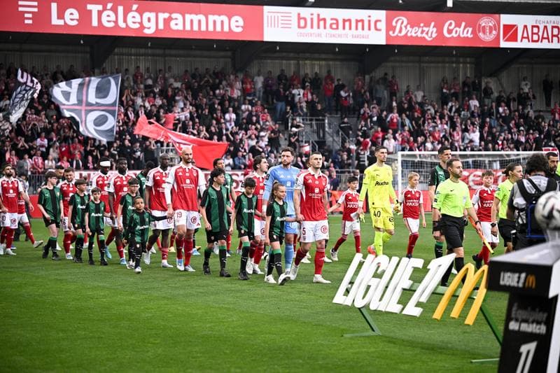 Football. Ligue 1. Stade Brestois 29 - RC Lens. 24.04.2026
